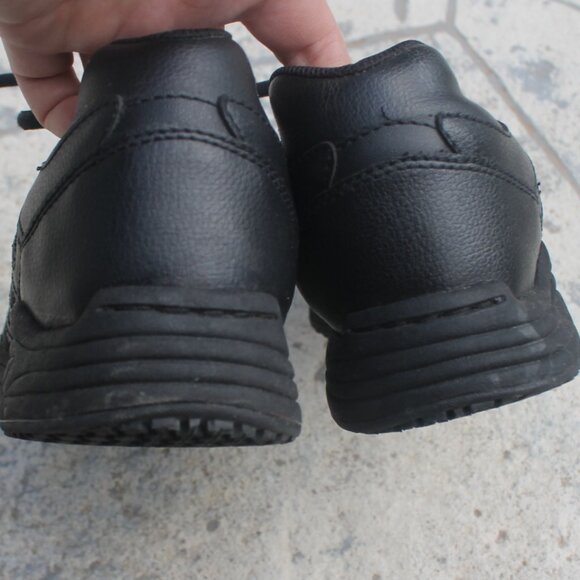 Safe T Step Cross Trekkers Men Size 10 Black Oil & Slip Resistant Work Shoes EUC - Picture 4 of 8